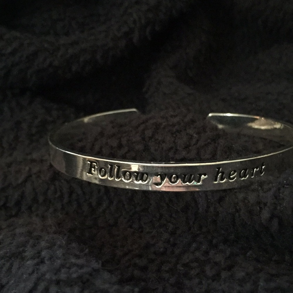 Follow Your Heart Cuff Bracelet